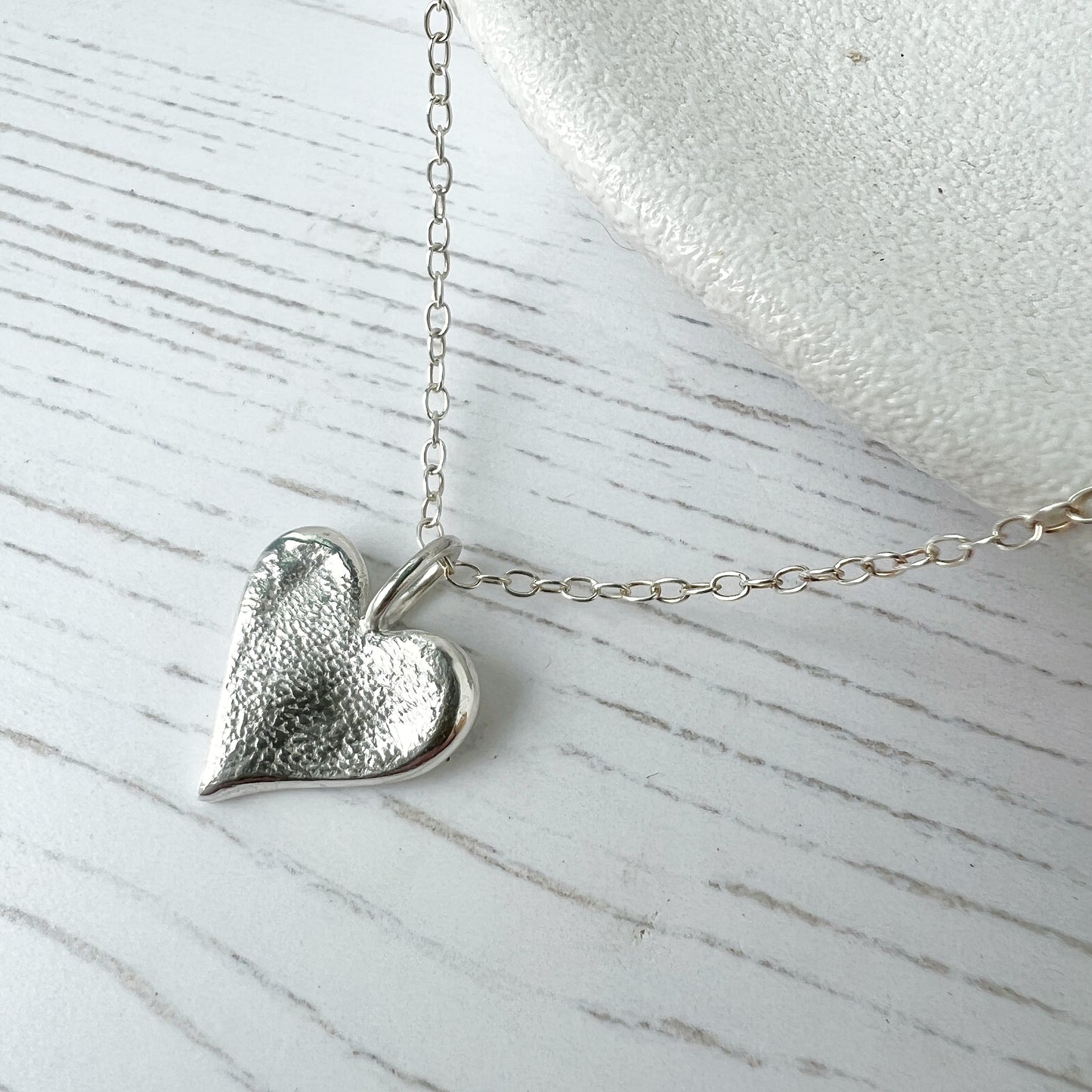 Heart Paw Imprint Pendant