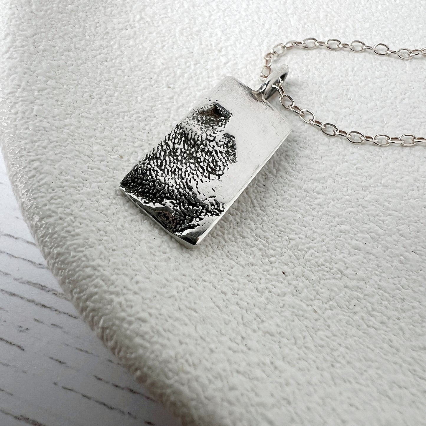 Custom Paw Print Unisex Pendant