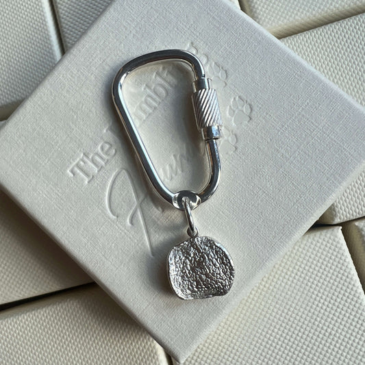Dog Paw/Nose Imprint Keyring