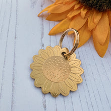 Load image into Gallery viewer, Sunflower Dog ID Tag
